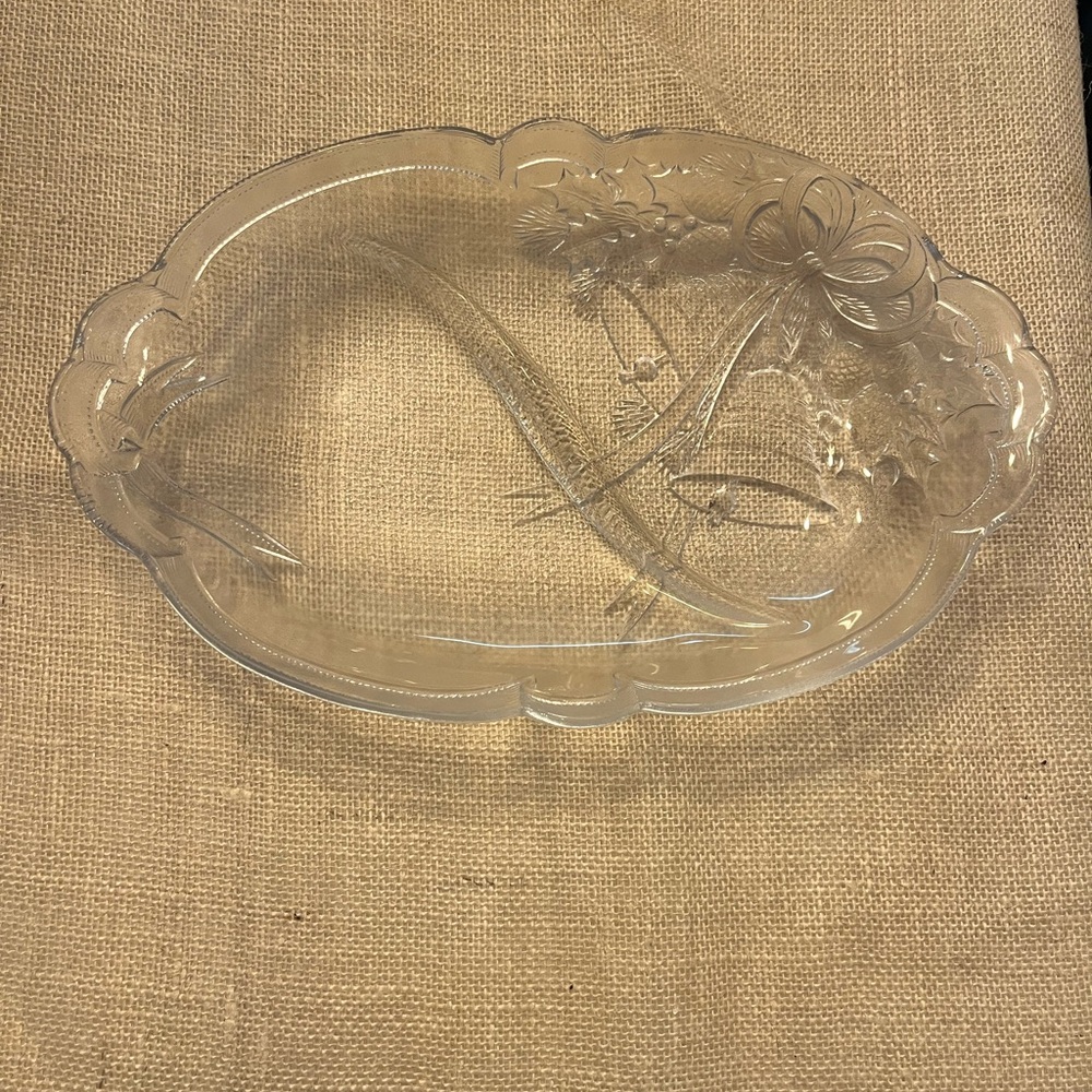 Mikasa Vintage Glass Serving Platter